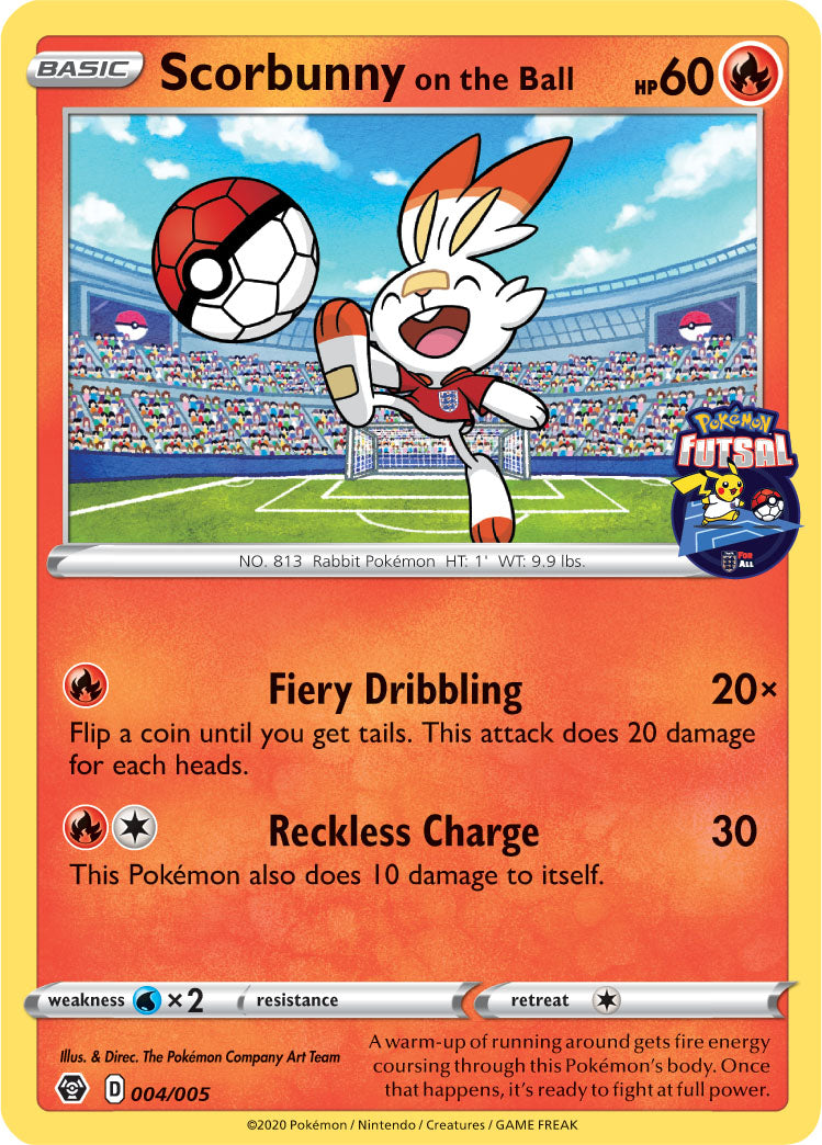 A aparut si Scorbunny on the ball