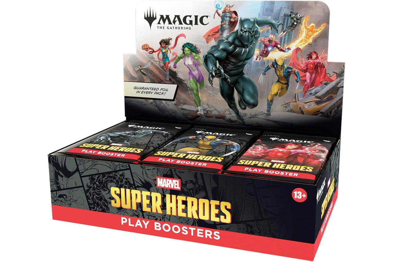 11種類　Magic Marvel Super Heroes Magic: The Gathering - Marvel Super Heroes Play Booster Box | TCG