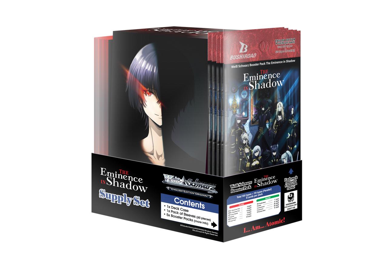 Weiß Schwarz - The Eminence in Shadow Supply Set - EN – TCG Arena