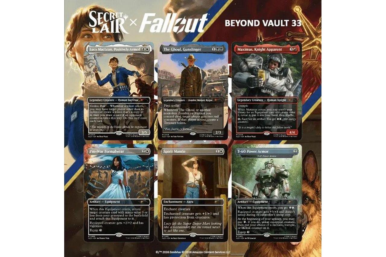 MTG - Secret Lair x Fallout: Beyond Vault 33 - EN – TCG Arena