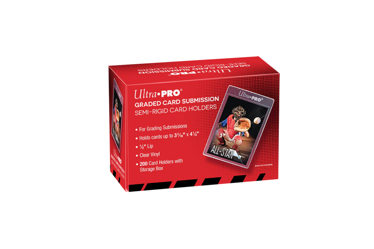 25 Ultra-Pro Semi-Rigid Trading Card Holders – Flexible Protection For Standard Cards